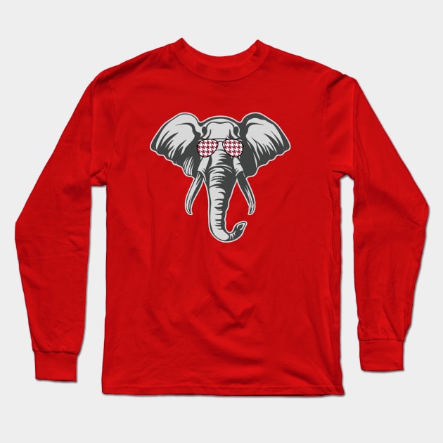 Alabama Crimson Tide Design Long Sleeve T-Shirt by TheShirtGypsy